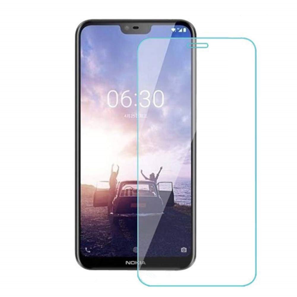 Tempered Glass Screenprotector Nokia 6.1 Plus