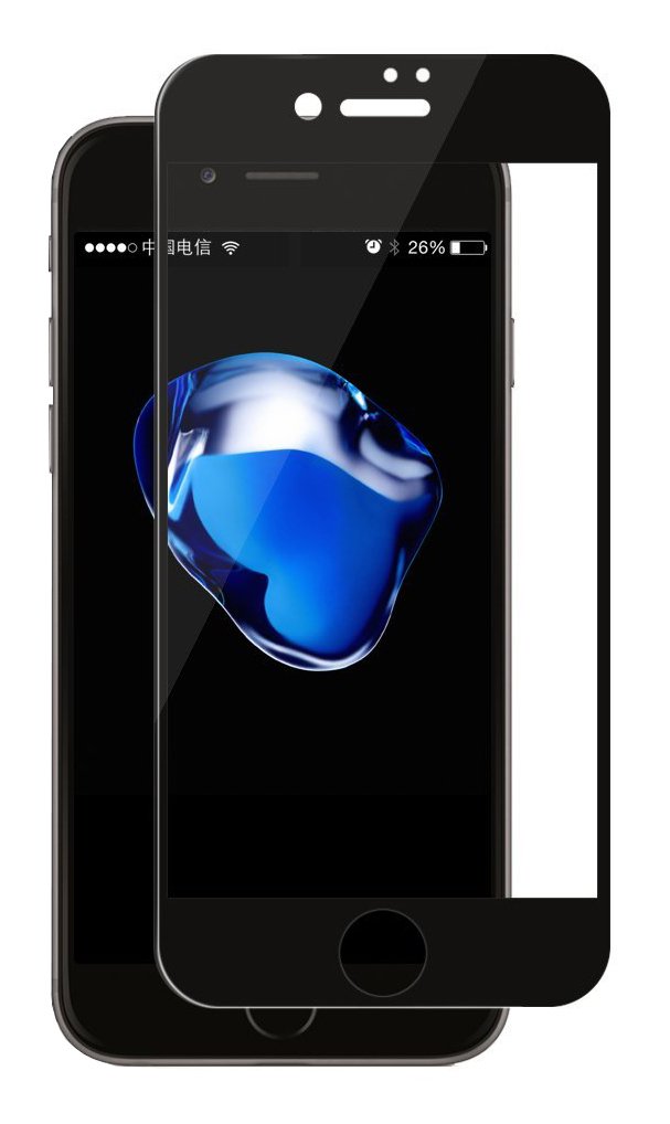 Tempered Glass (volledig scherm) Apple iPhone 7/8/SE 2020/SE 2022 - zwart