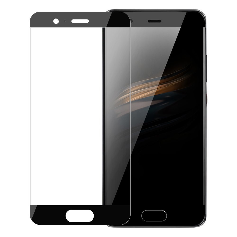 Tempered Glass (volledig scherm) Huawei P10 zwart