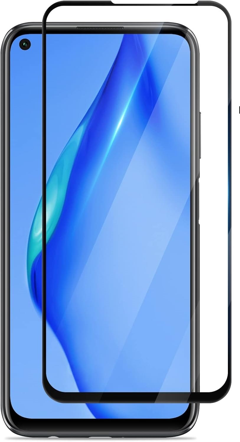 Tempered Glass (volledig scherm) Huawei P40 Lite zwart