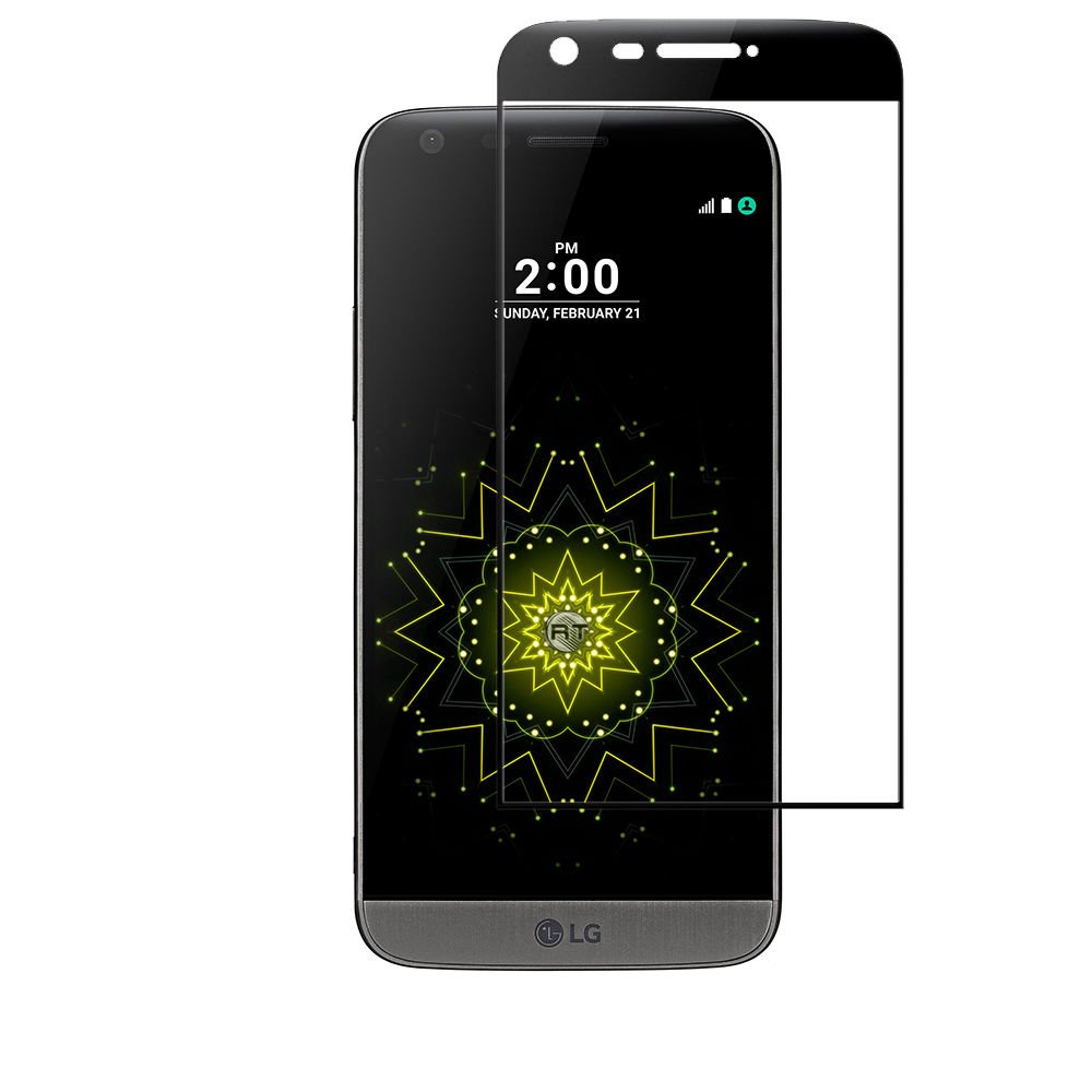 Tempered Glass (volledig scherm) LG G5 zwart