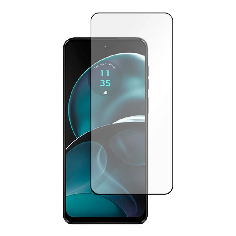 Tempered Glass (volledig scherm) Motorola Moto G14/Moto G54 zwart