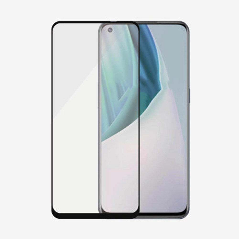 Tempered Glass (volledig scherm) OnePlus Nord CE 5G zwart