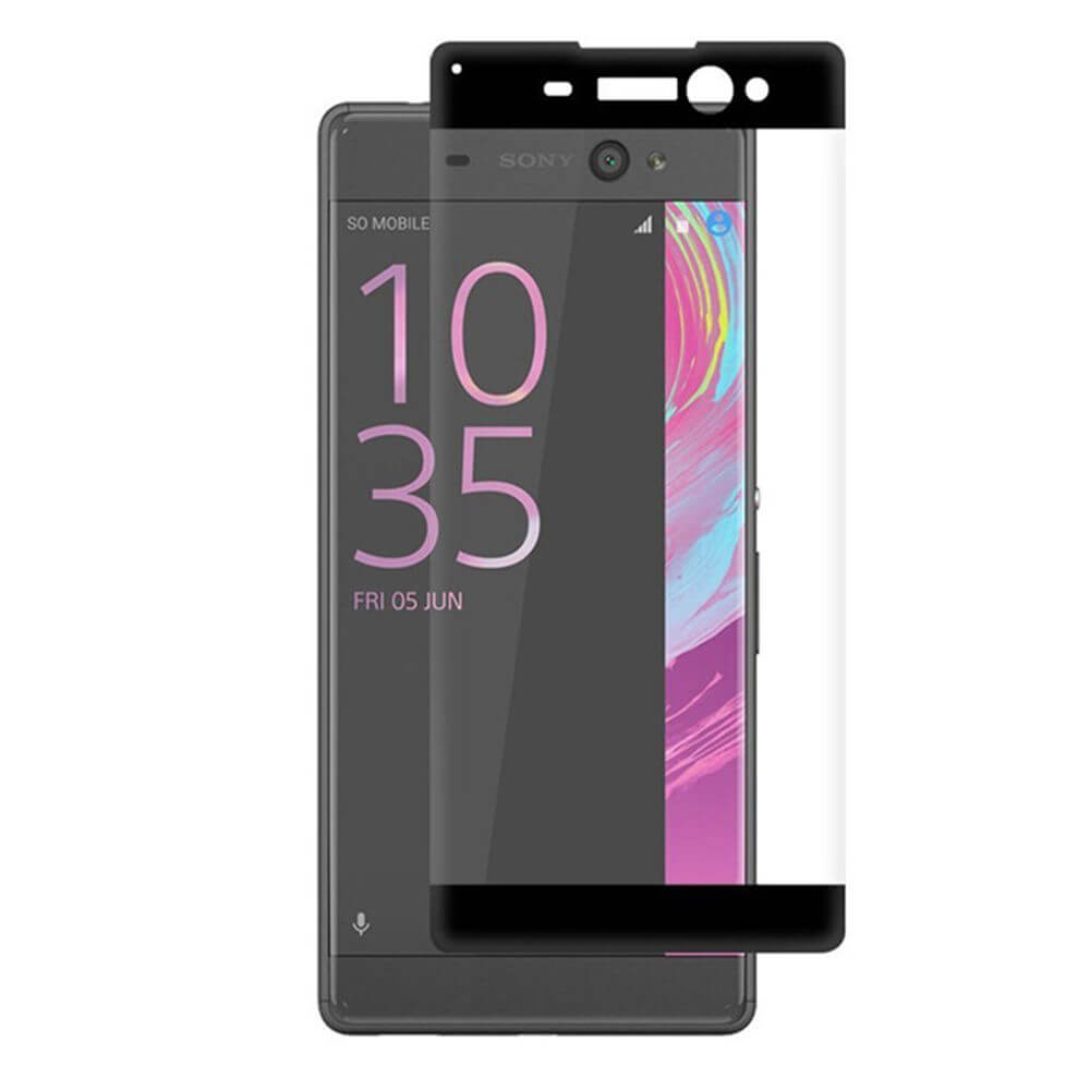 Tempered Glass (volledig scherm) Sony Xperia XA Ultra zwart