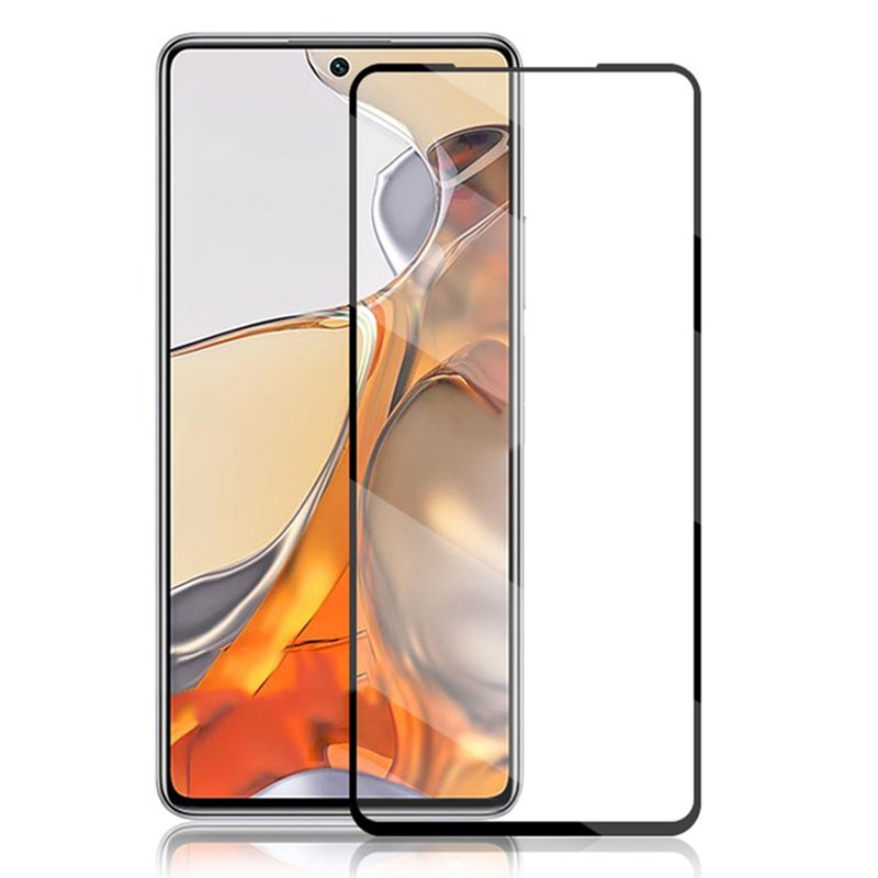Tempered Glass (volledig scherm) Xiaomi 11T Pro zwart