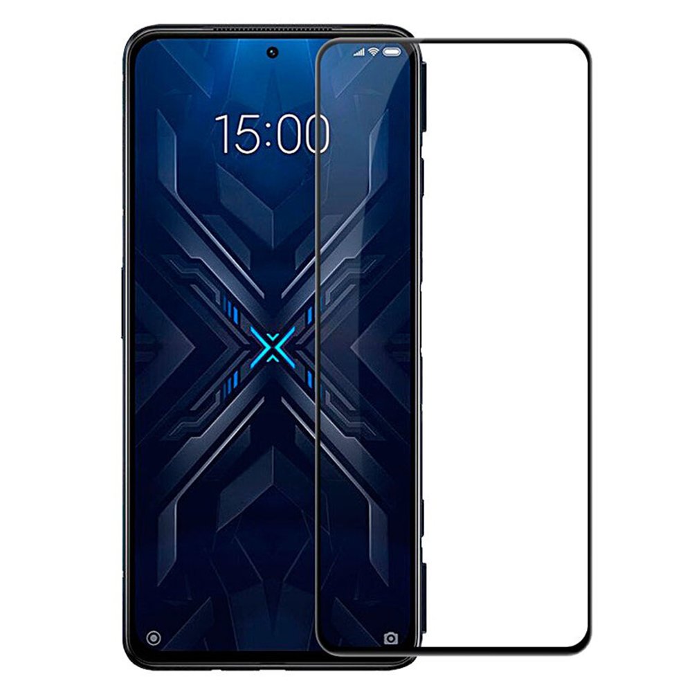 Tempered Glass (volledig scherm) Xiaomi Black Shark 4S Pro zwart