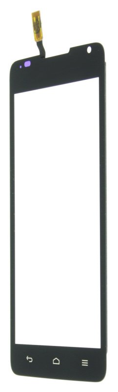 Touchscreen - digitizer Huawei Ascend G700 zwart