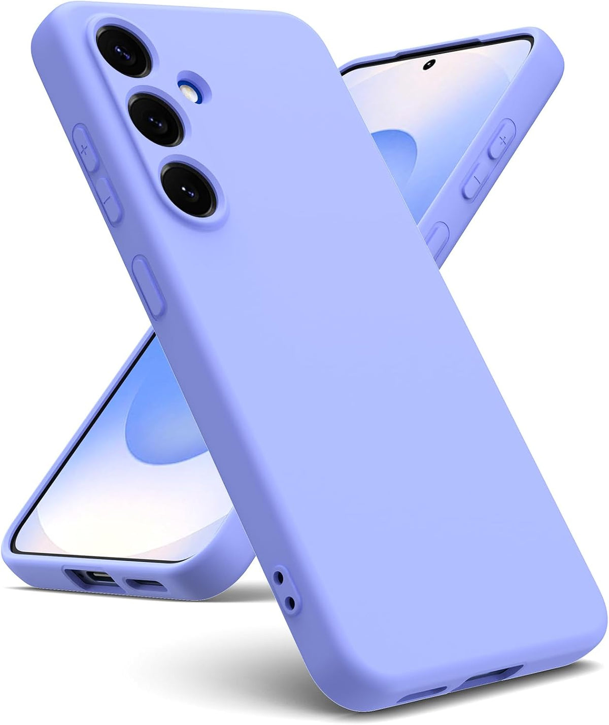 TPU hoesje Samsung Galaxy S25 FE mat - paars