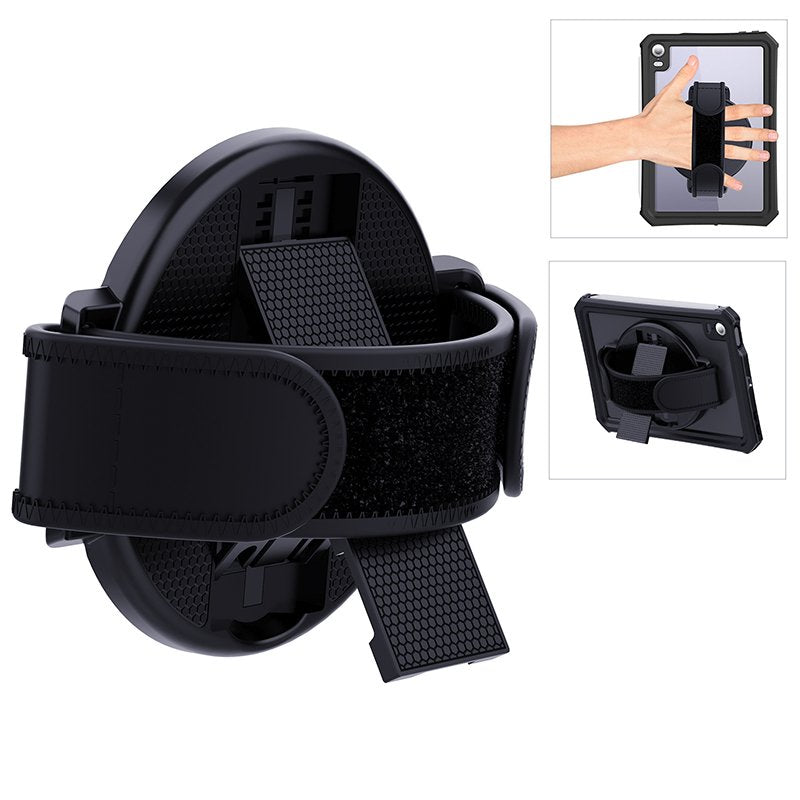 Universele 360 graden draaibare tablet standaard/handvat zwart