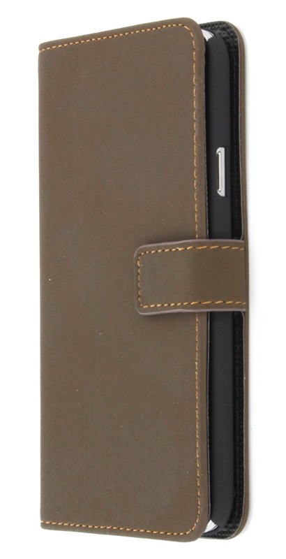 Wallet case fabric Samsung Galaxy S5 G900 groen