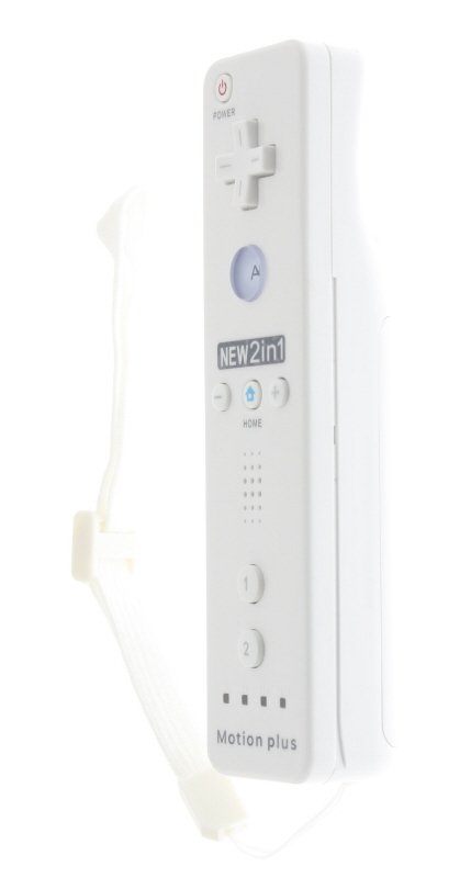 Wii en Wii U compatibel remote Plus controller wit
