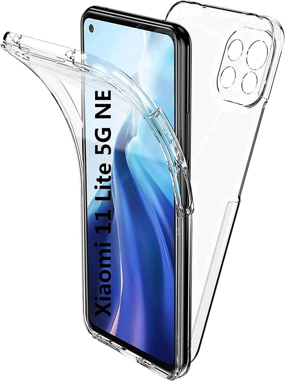Xiaomi 11 Lite 5G NE TPU hoesje voor + achter