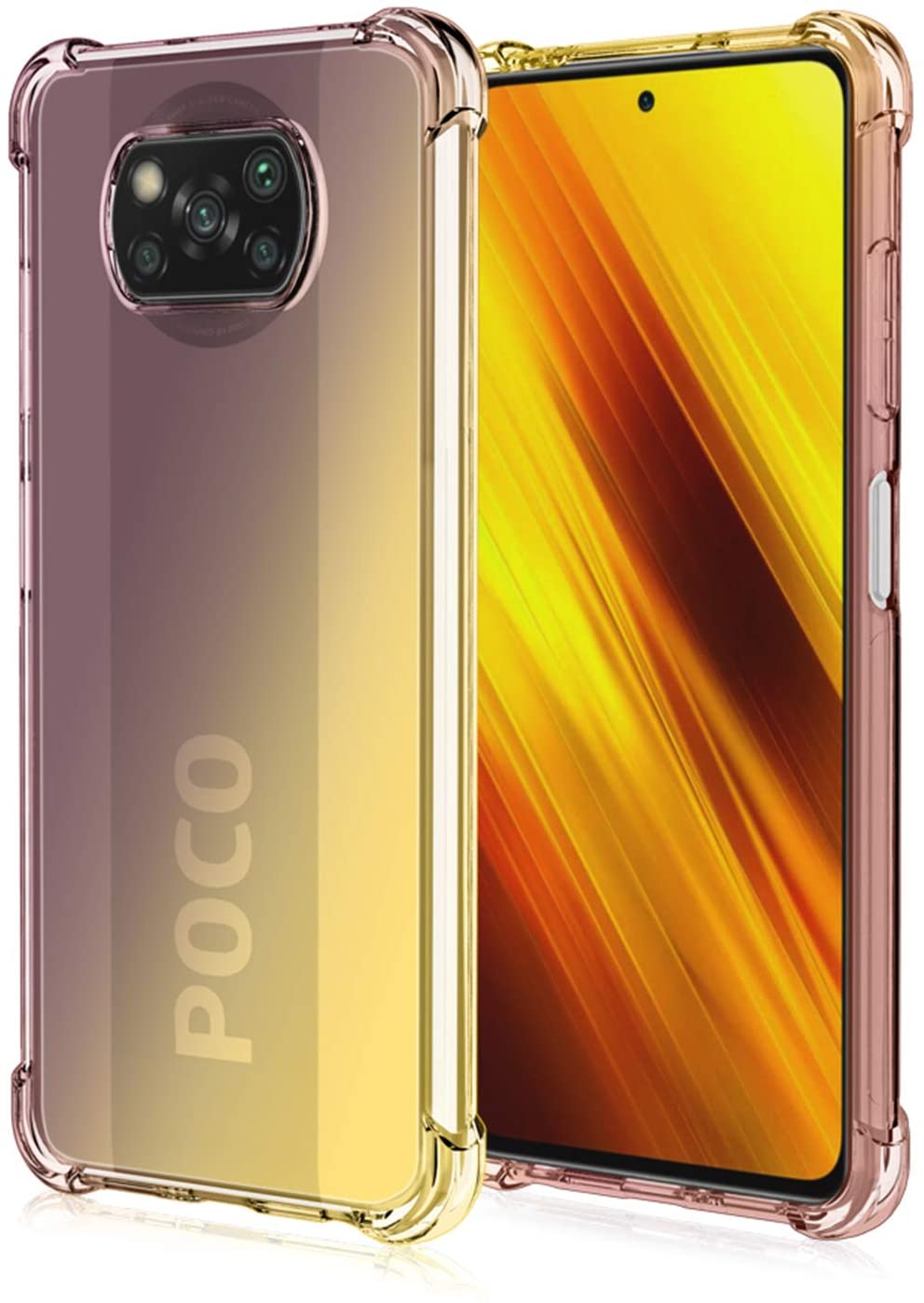 Xiaomi Poco X3 hoesje met stevige hoeken