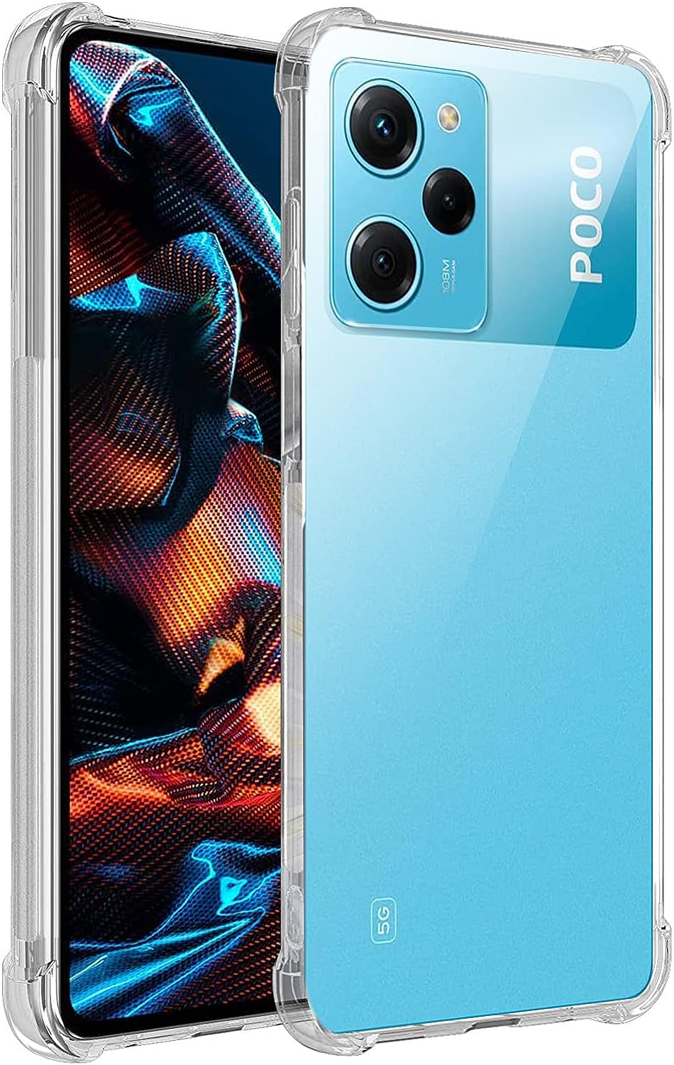 Xiaomi Poco X5 Pro hoesje met stevige hoeken