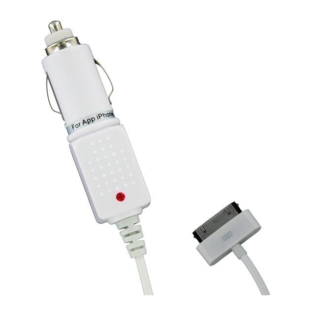 Xccess Car Charger Apple iPhone 2G, 3G(S), 4 1.0A White