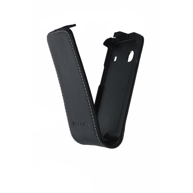 Mobilize Étui à Rabat en Cuir Deluxe Noir Samsung Galaxy Gio S5660
