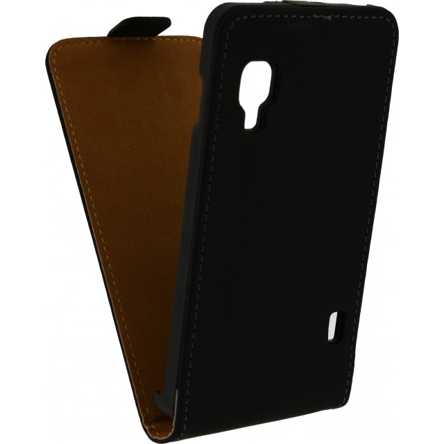 Mobilize Ultra Slim Flip Case LG Optimus L5 II E460 Noir