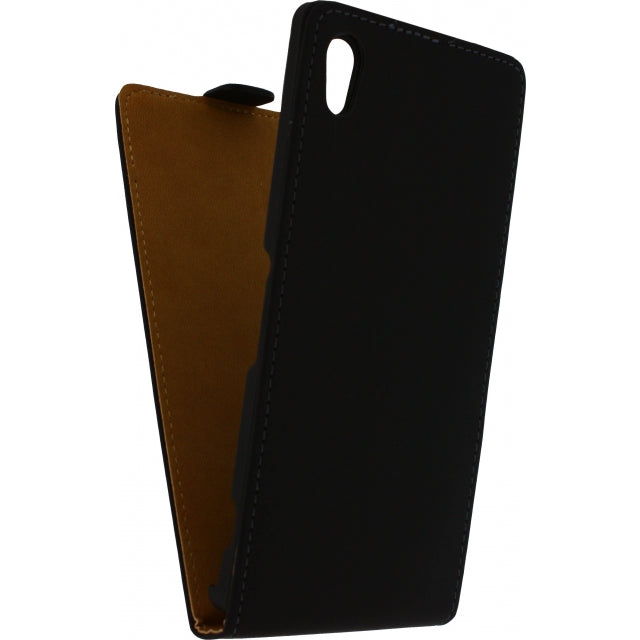 Mobilize Ultra Slim Flip Case Sony Xperia Z1 Schwarz
