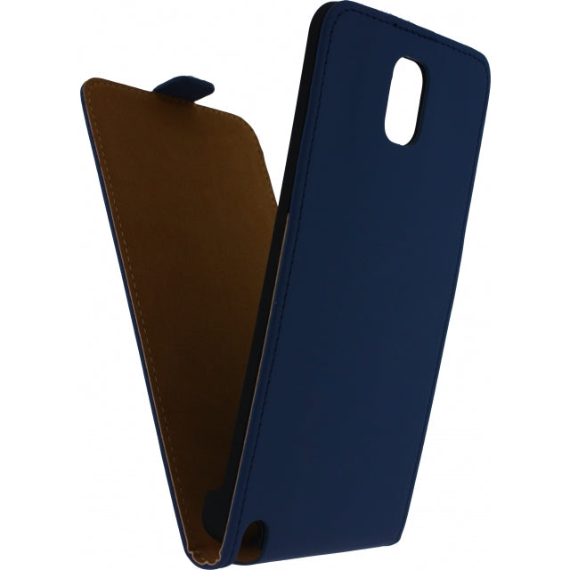 Mobilize Ultra Slim Flip Case Samsung Galaxy Note 3 N9000 Dunkelblau