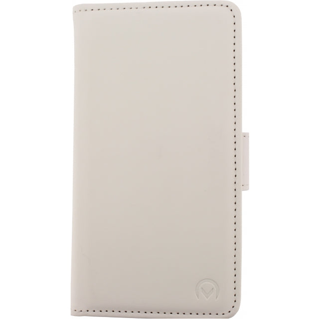 Mobilize Slim Wallet Book Case HTC One Mini Weiß