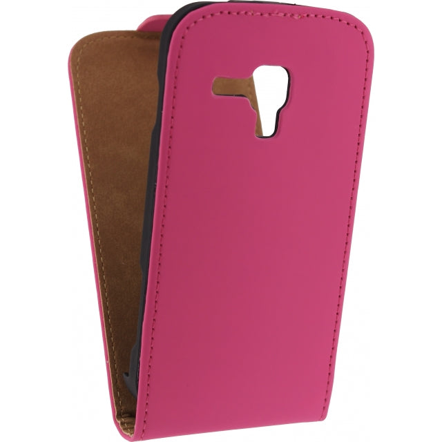Mobilize Ultra Slim Flip Case Samsung Galaxy Trend S7560/Trend Plus S7580 Fuchsia
