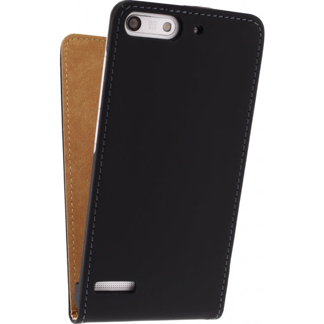 Mobilize Ultra Slim Flip Case Huawei Ascend G6 3G Schwarz
