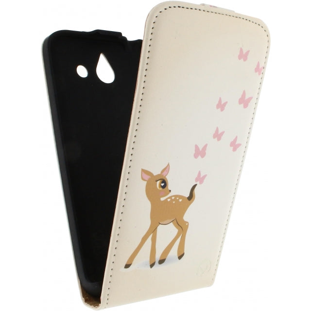 Mobilize Ultra Slim Flip Case Huawei Ascend Y550 Deer