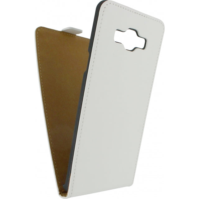Mobilize Ultra Slim Flip Case Samsung Galaxy A7 Weiß