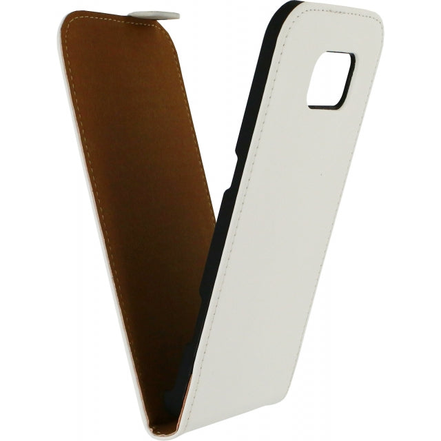 Mobilize Ultra Slim Flip Case Samsung Galaxy S6 Weiß