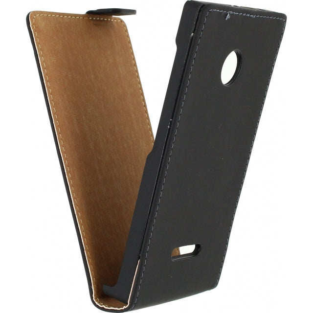 Mobilize Ultra Slim Flip Case Microsoft Lumia 532 Schwarz