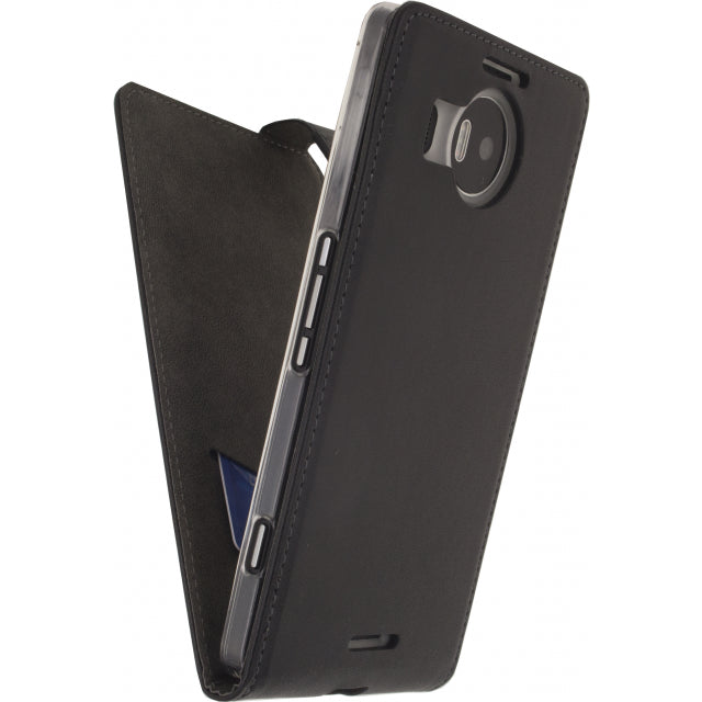 Mobilize Classic Gelly Flip Case Microsoft Lumia 950 XL Schwarz