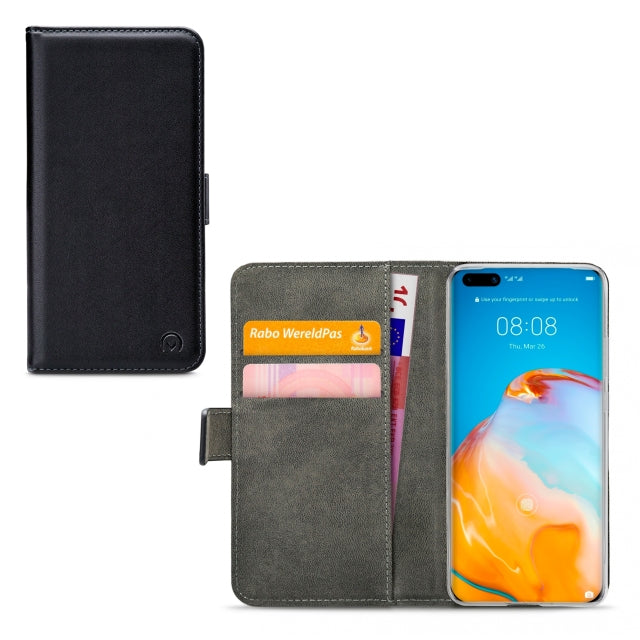 Mobilize Classic Gelly Wallet Book Case Huawei P40 Pro Schwarz