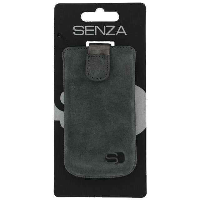 Senza Suede Slide Case Warm Grey Size M-Large