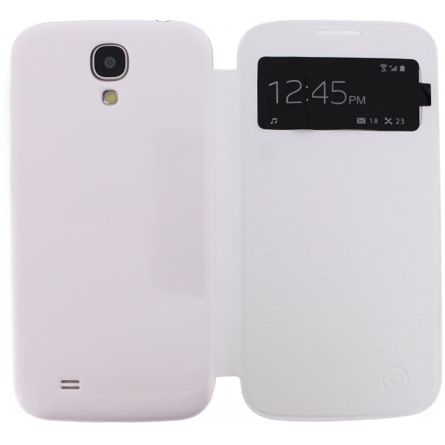 Mobilize S-View Cover Samsung Galaxy S4 I9500/I9505 Weiß