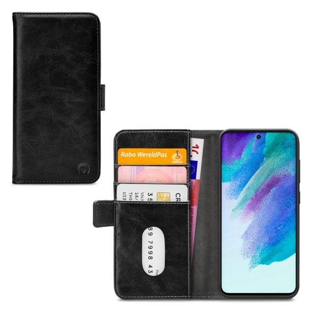 Mobilize Elite Gelly Wallet Book Case Samsung Galaxy S21 FE 5G Noir