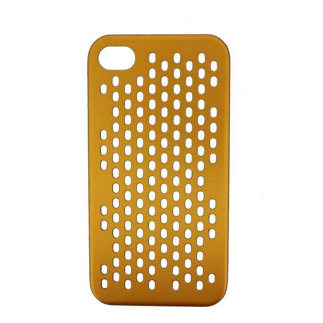 Xccess Metal Cover Pixel Apple iPhone 4 Gold