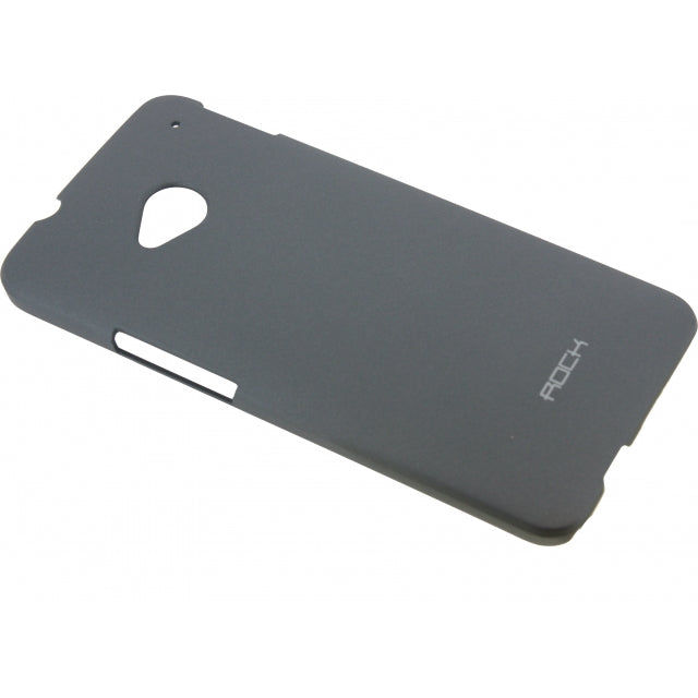 Rock Cover Naked HTC One Dark Grey