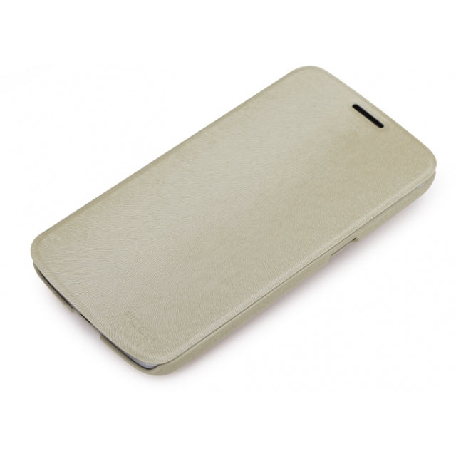 Rock Big City Leather Side Flip Case Samsung Galaxy Mega 6.3 I9200 Cream