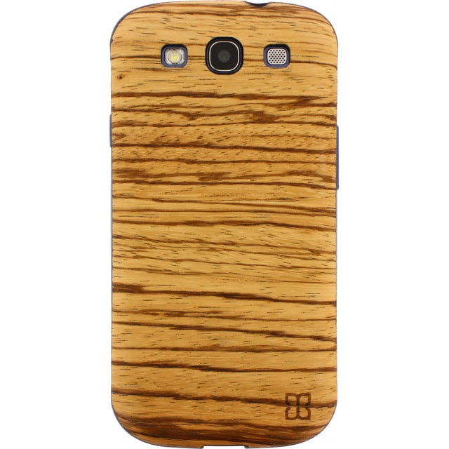 MSG304B Man & Wood Cover Samsung Galaxy SIII I9300 Zebrano