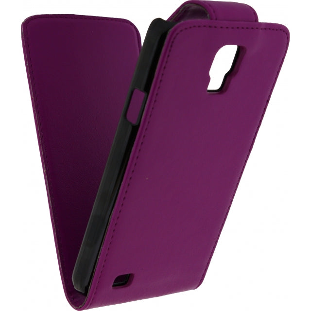 Xccess Flip Case Samsung Galaxy S4 Active I9295 Violett