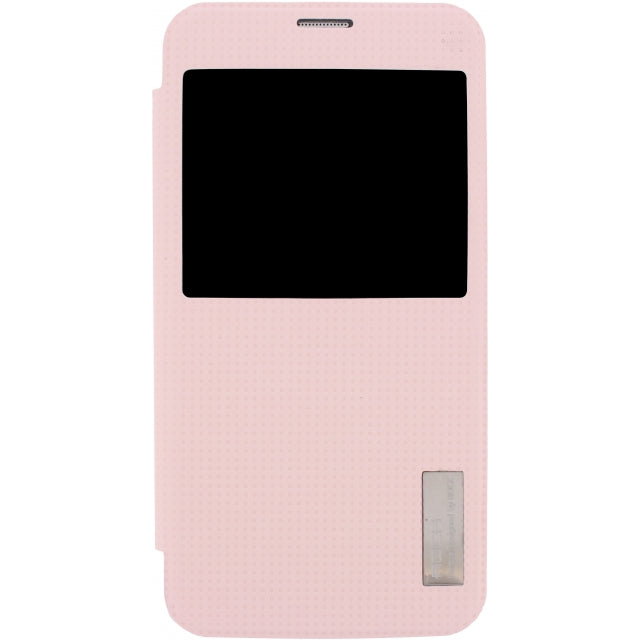 Rock Elegant Side-Flip-Tasche Samsung Galaxy S5/S5 Plus/S5 Neo Rosarot