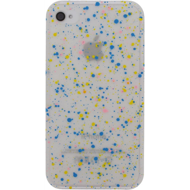 Xccess Cover Spray Paint Glow Apple iPhone 4/4S Blue