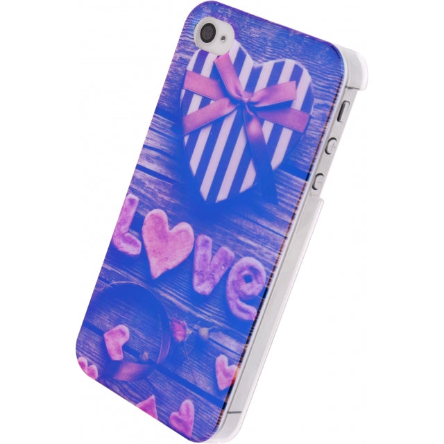 Xccess Oil TPU Case Apple iPhone 4/4S Love Heart