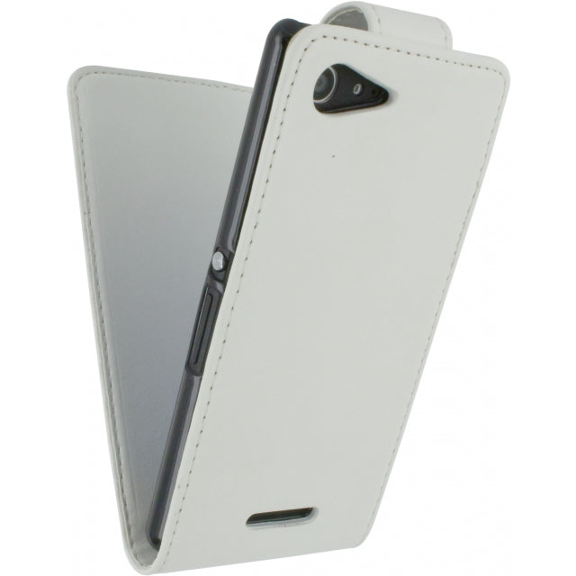 Xccess Flip Case Sony Xperia E3 Weiß