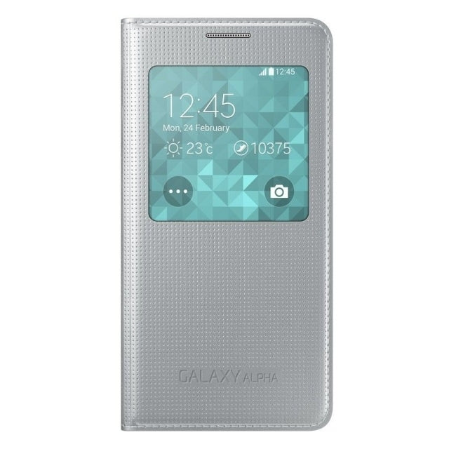 EF-CG850BSEGWW Samsung Smartview Cover Galaxy Alpha Silver