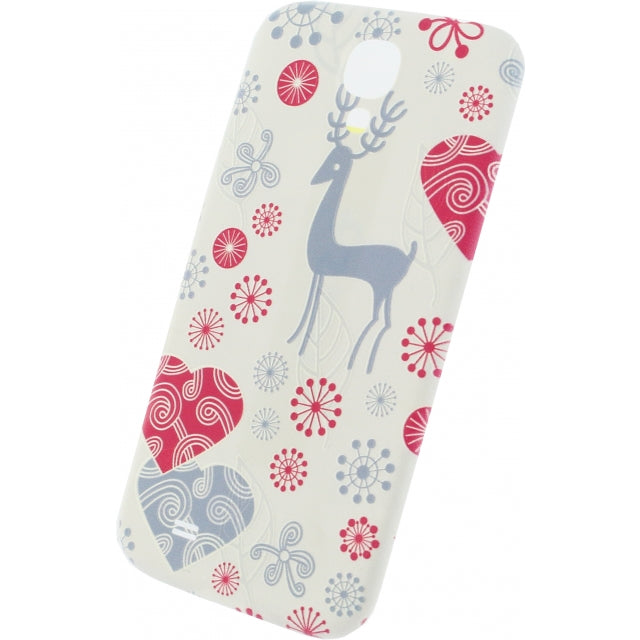 Xccess Battery Cover Samsung Galaxy S4 I9500/I9505 Fantasy White Deer