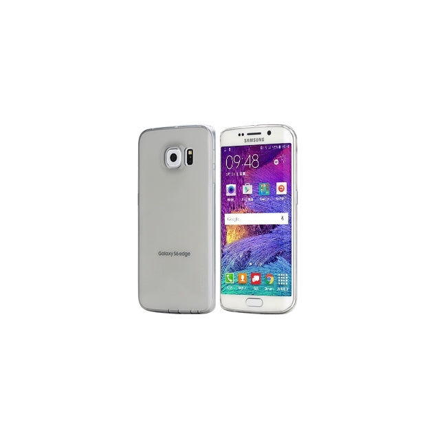 Rock Ultrathin TPU Slim Jacket Samsung Galaxy S6 Edge Transparant Black