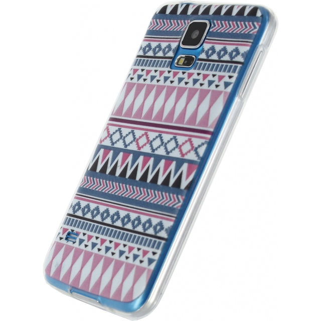 Xccess TPU Case Samsung Galaxy S5/S5 Plus/S5 Neo Hipster Pink