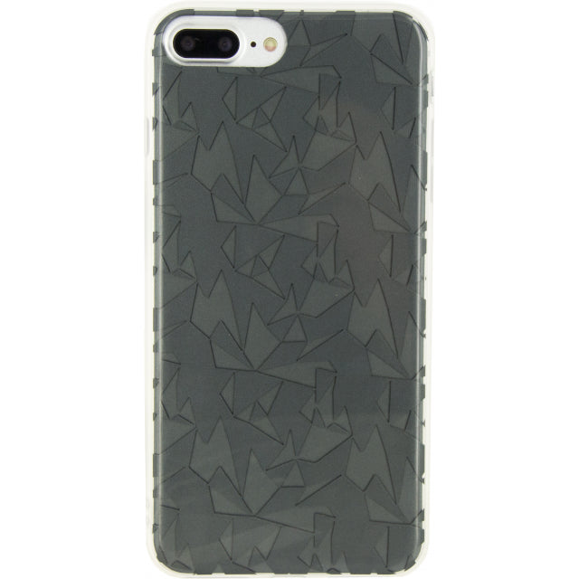 Xccess TPU/PC Hülle Apple iPhone 7 Plus/8 Plus Prism Design Kaltgrau