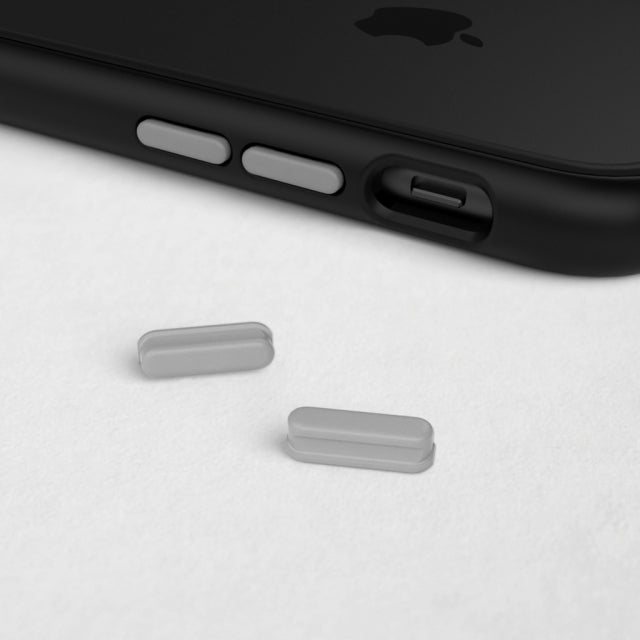 Rhinoshield Crash Guard MOD Button Pack Apple iPhone Dark Grey